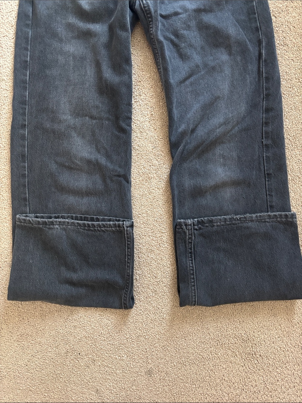 Levi’s Superlow Woman’s Loose Jeans - Black Size 24 - Picture 5 of 7